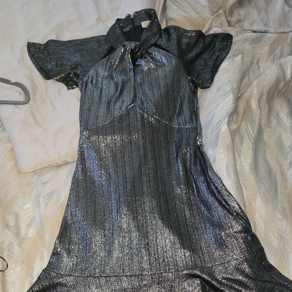 Michael Kors metallic dress